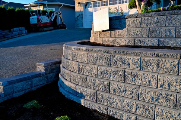 Stone Retaining Wall Repair in Trenton