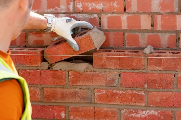 Red Brick Installation in Trenton