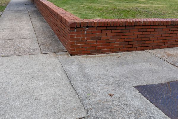 Brick Retaining Wall Repair in Trenton